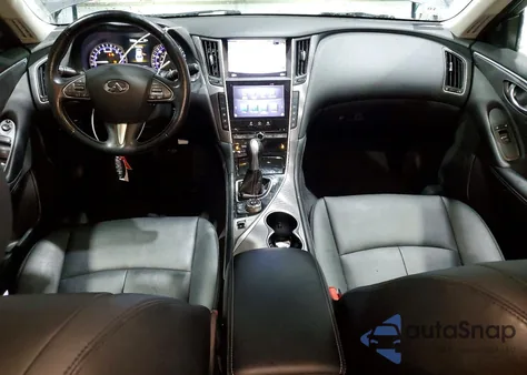 2015 Infiniti Q50 Base z USA, uszkodzony, nr VIN JN1BV7AR3FM410036